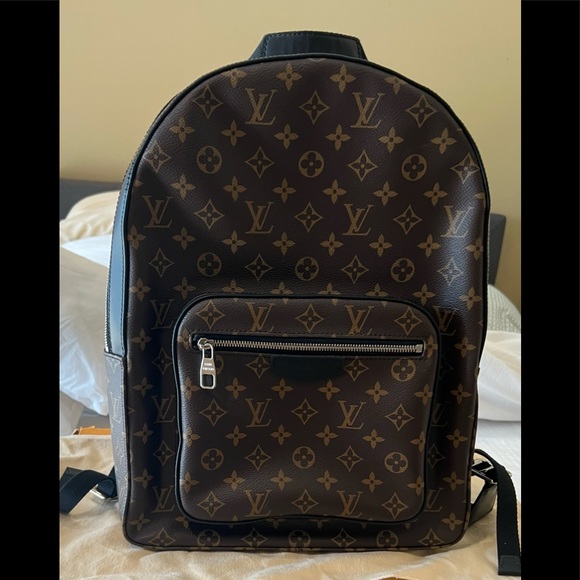 **SOLD**Louis Vuitton Josh Backpack - Monogram Macassar Canvas - Picture 1 of 7
